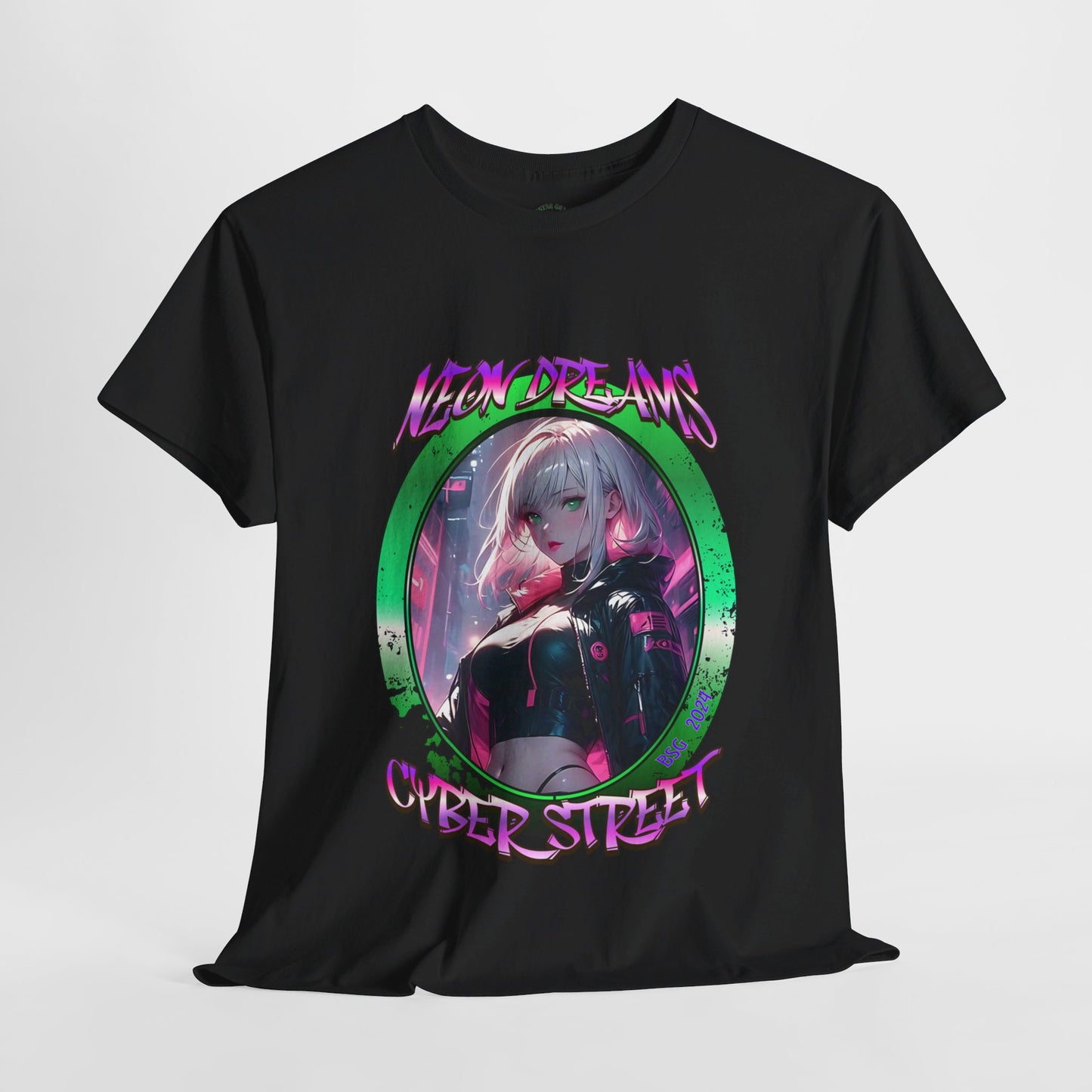 Cyberpunk Femme Fatale Graphic Tee