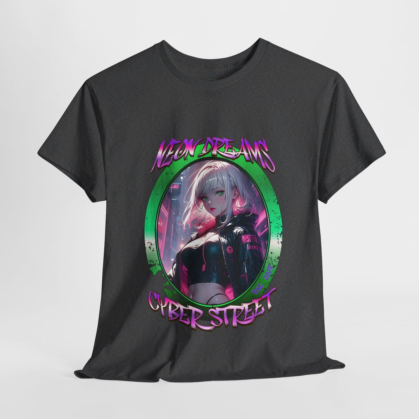 Cyberpunk Femme Fatale Graphic Tee